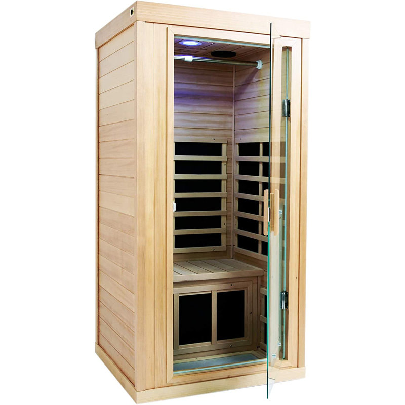 Single person far infrared sauna